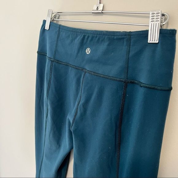Lululemon Skinny Groove Pant Dark Teal - Picture 8 of 15